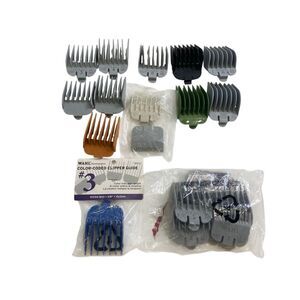 Wahl Clipper Guard Comb Lot Professional Hair Clipper Guides Mixed Sizes Beauty